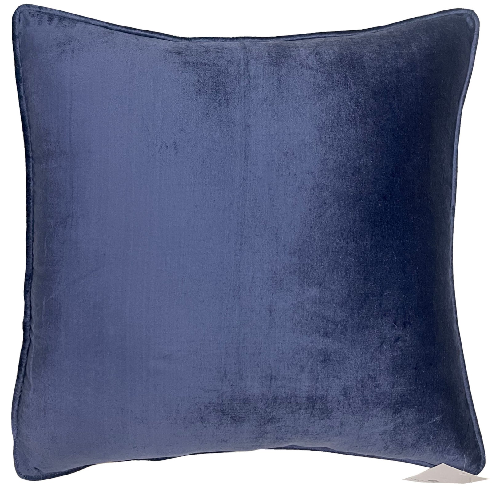 Sapphire Velvet Luxury Square Cushion With Feather Insert