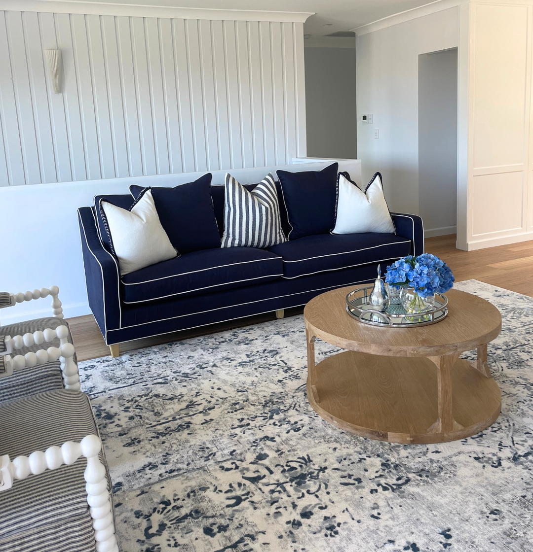 Martha 3 Seater Linen Lounge