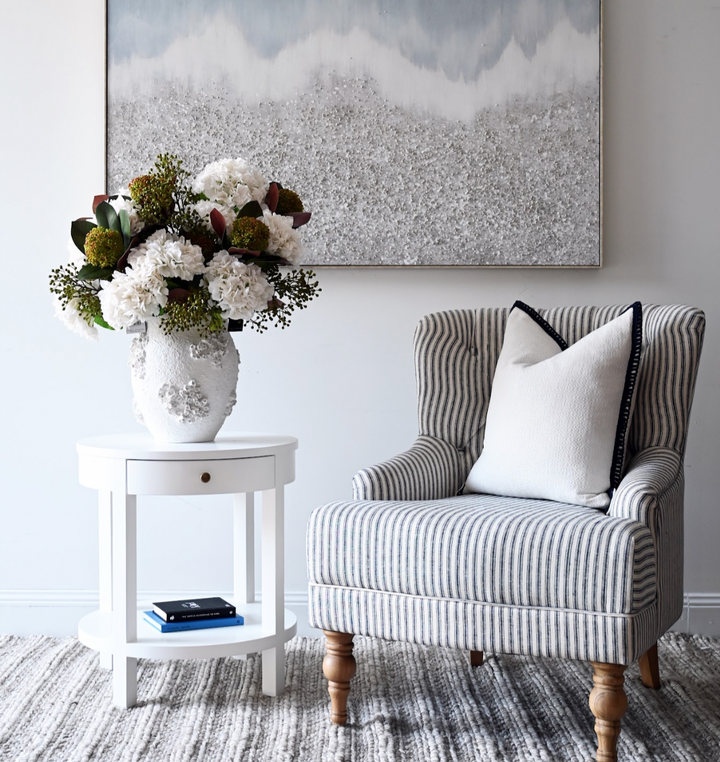 Ava Small Bedside Table or Side Table