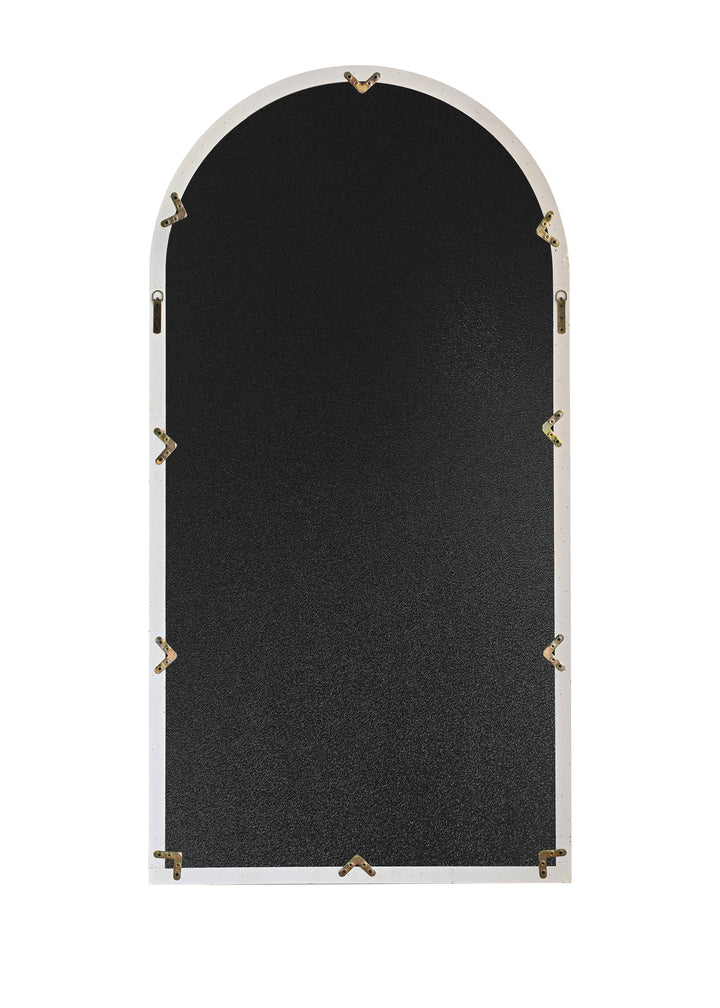 Cathedral White Long Wall or Floor Mirror