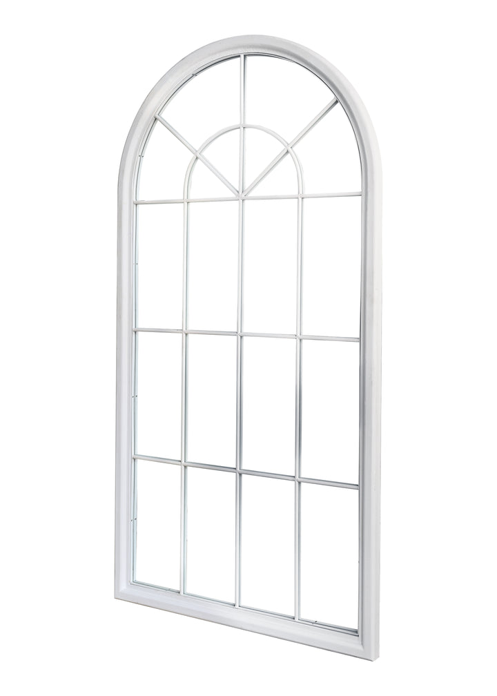 Cathedral White Long Wall or Floor Mirror