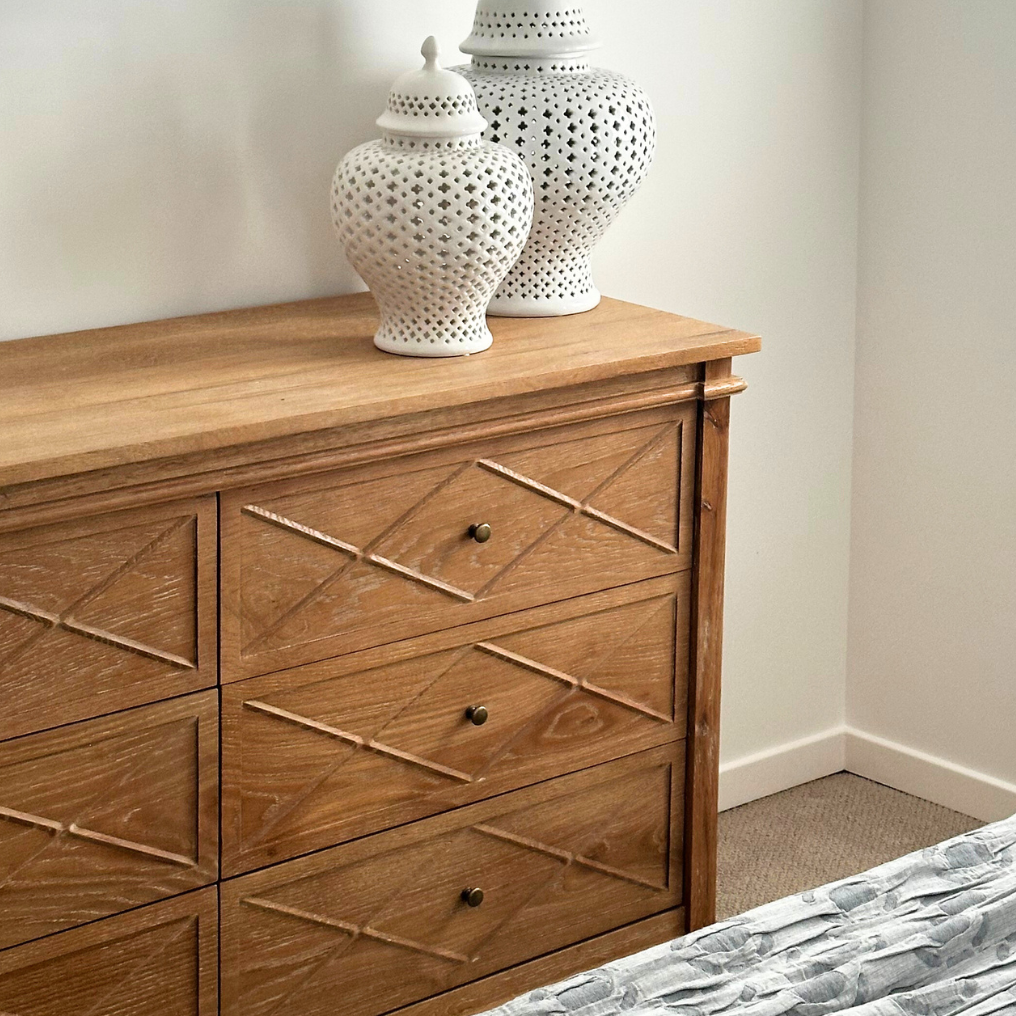 Brisbane Ascot Chest Of Drawers Whitewash