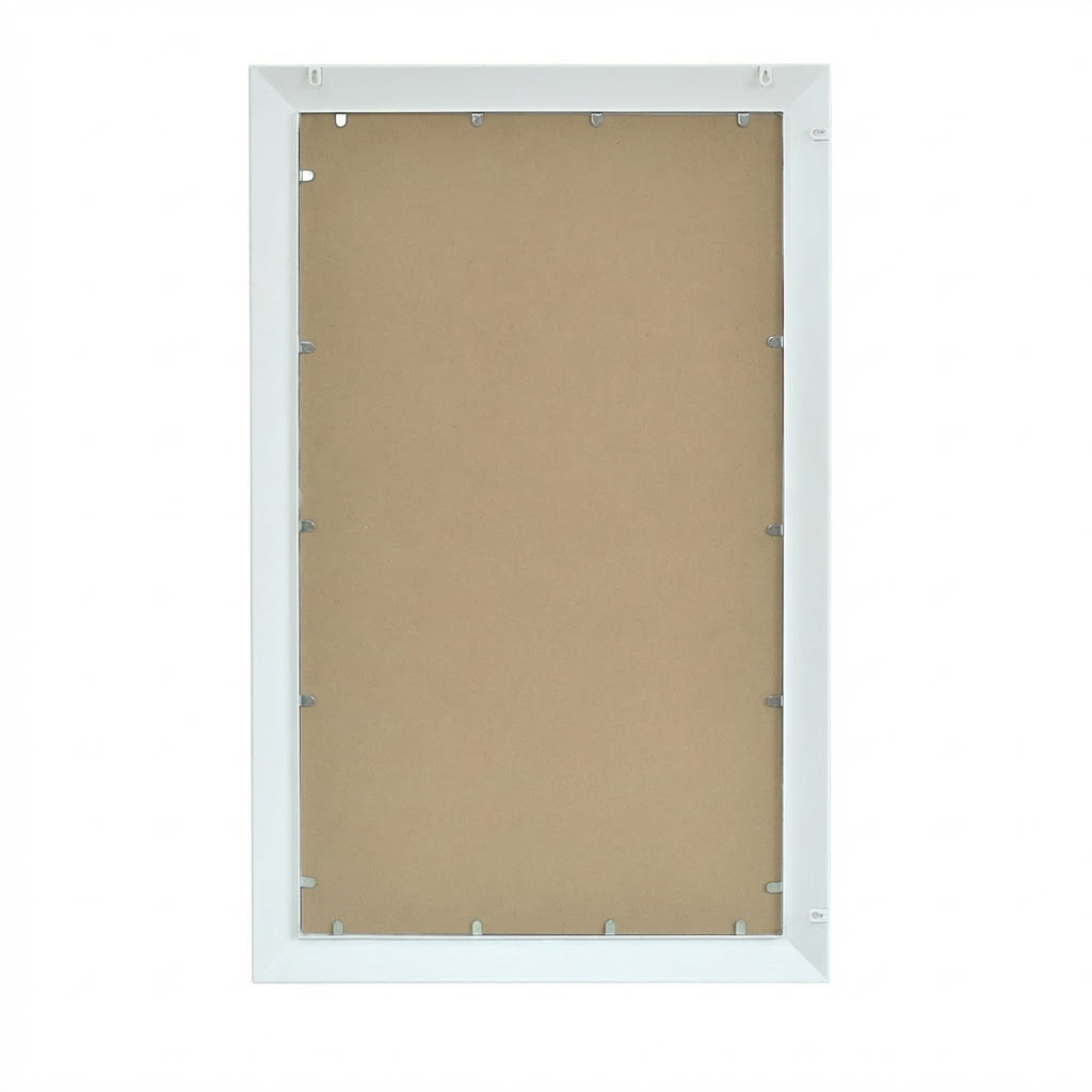 Windsor White Rectangular Wall Mirror