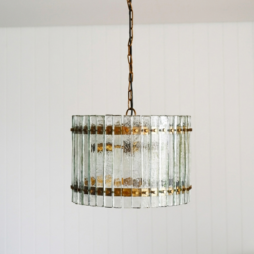 Evie Casted Glass Chandelier