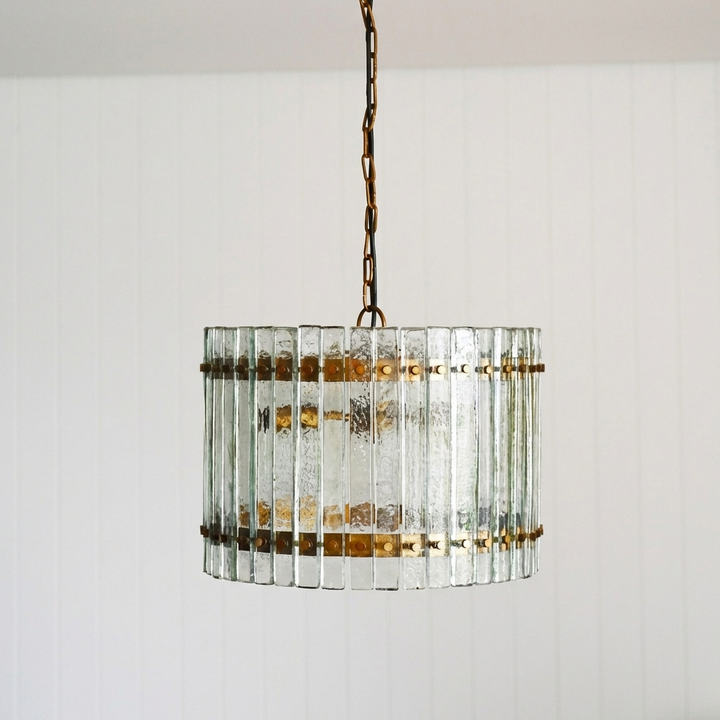 Evie Casted Glass Chandelier