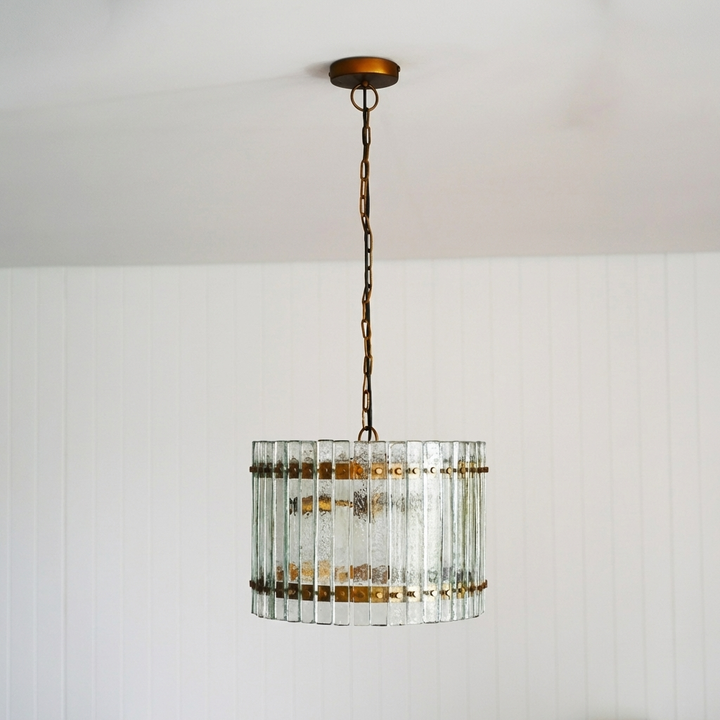 Evie Casted Glass Chandelier