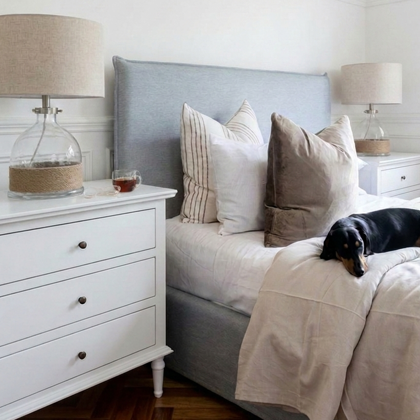 Castaway Rope And Glass Table Lamp
