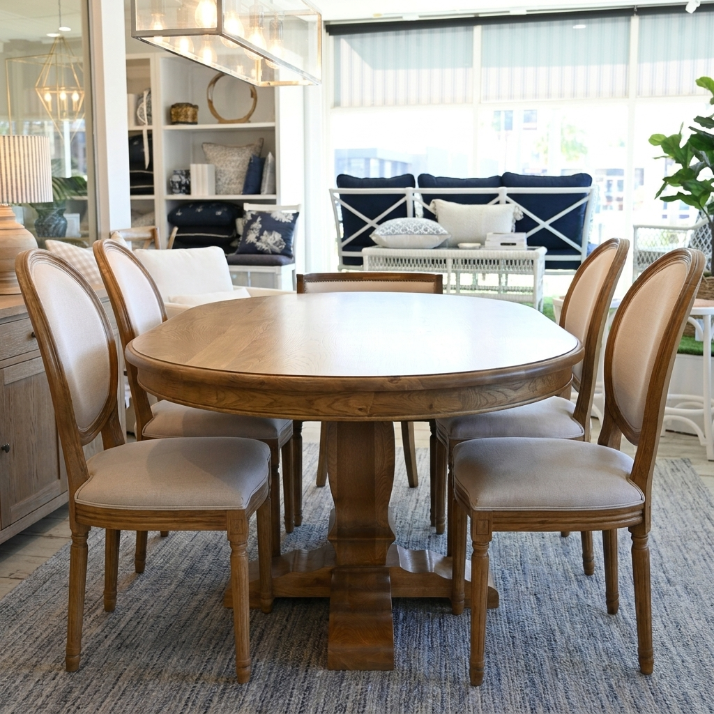 Alice Oval Table Natural Oak