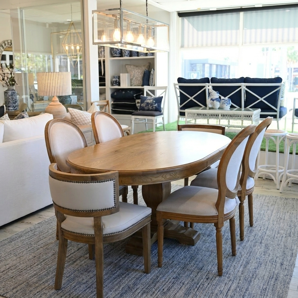 Alice Oval Table Natural Oak