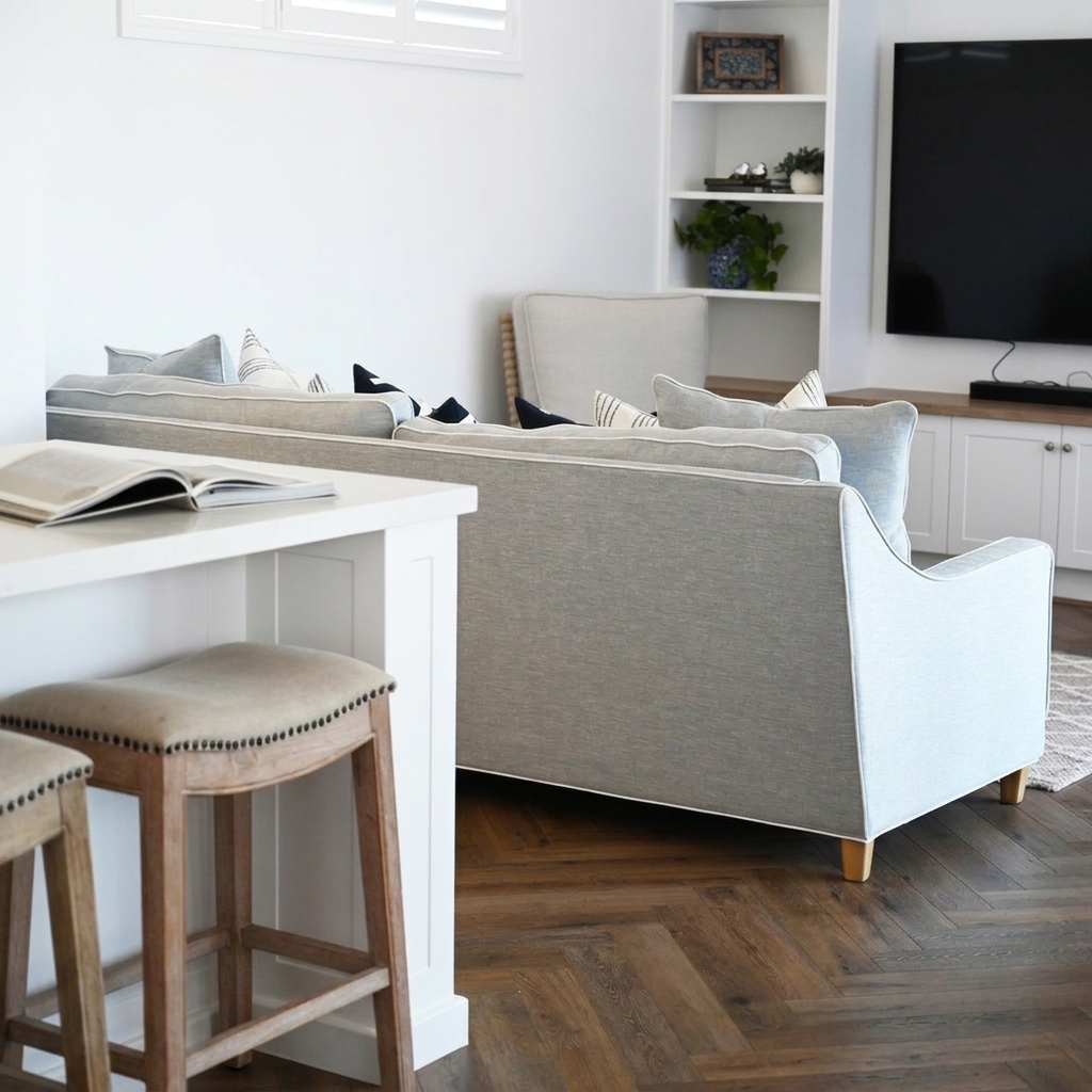 Martha 3 Seater Linen Lounge