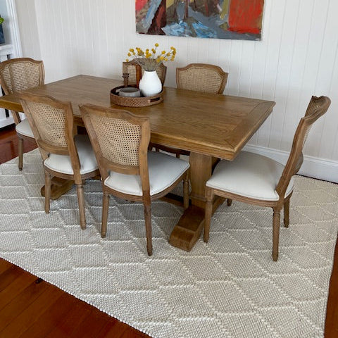 April Luxury Leather Dining Chair