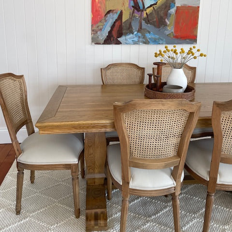 April Luxury Leather Dining Chair