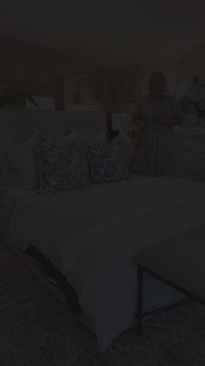 Capri Linen Slip Cover Bedhead