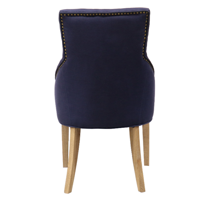 Leopold Upholstered Linen Dining Chair