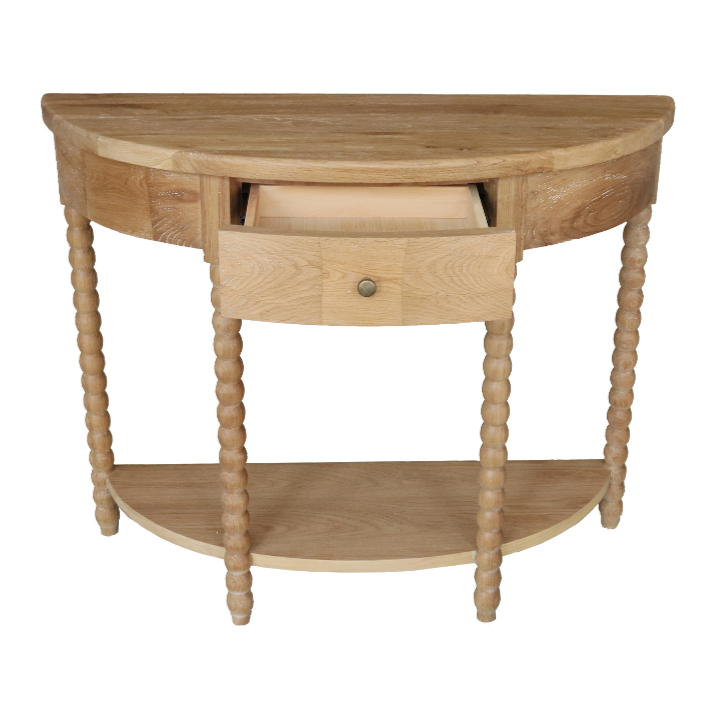 Bobbin Small Curved Console