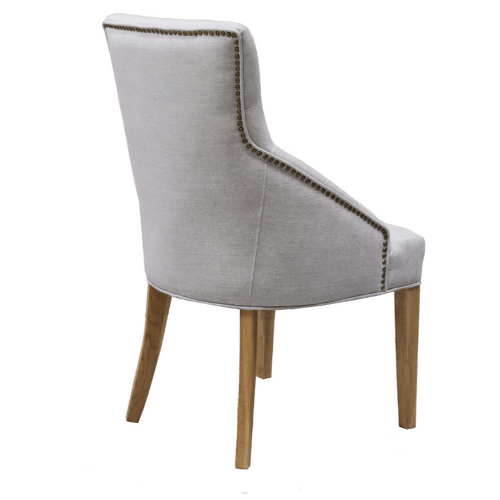 Leopold Upholstered Linen Dining Chair
