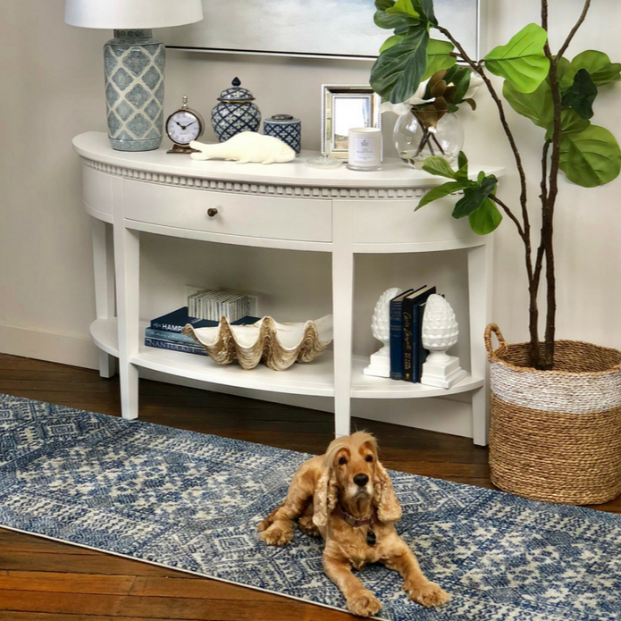 Regency Medium Curved Console Table