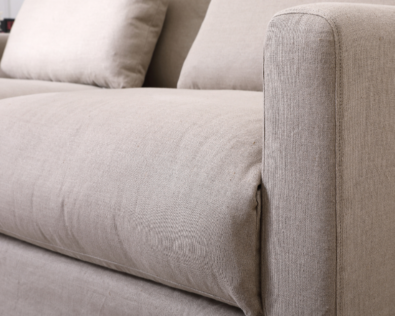 Capri Slip Cover Linen 2 Seater Lounge