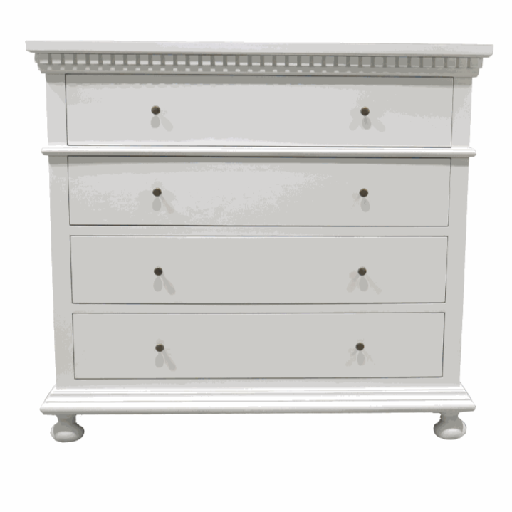 Regency Four Drawer Chest of Drawers