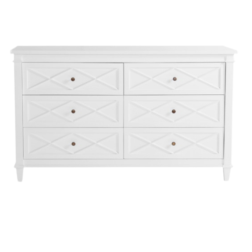 Brisbane Ascot Chest Of Drawers Whitewash