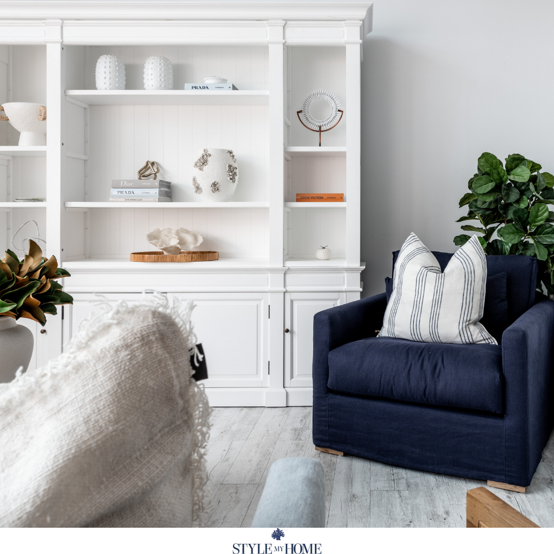 Capri Slip Cover Linen Armchair