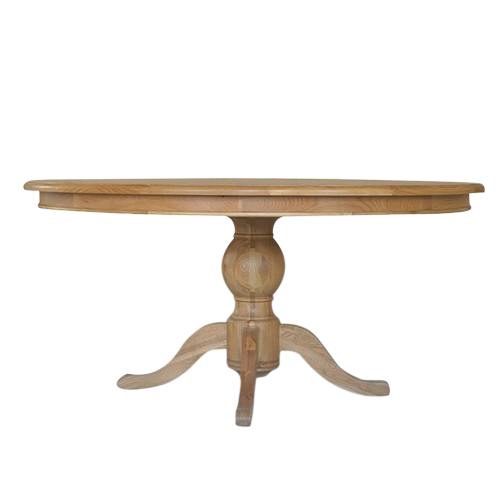 Chloe Round Dining Table Natural Oak 1.7m diametre