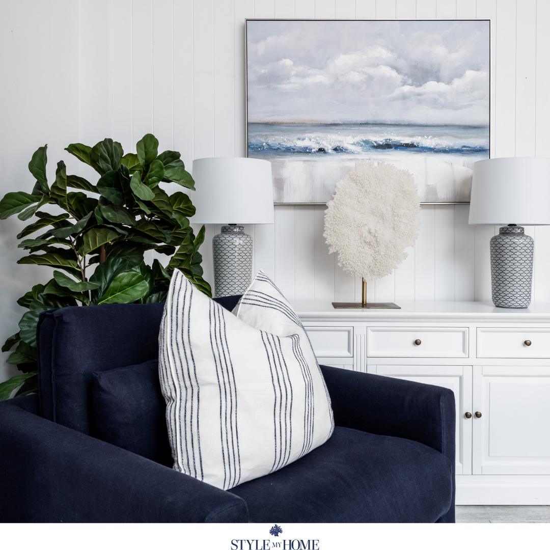 Capri Slip Cover Linen Armchair