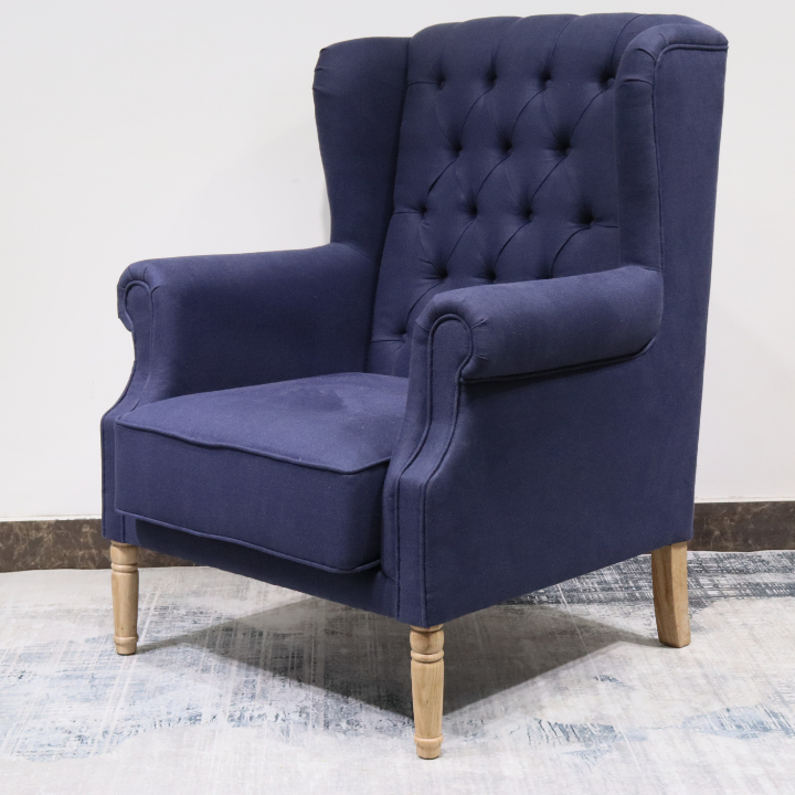 Harriet Linen Armchair