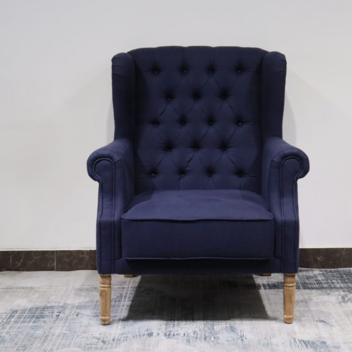 Harriet Linen Armchair