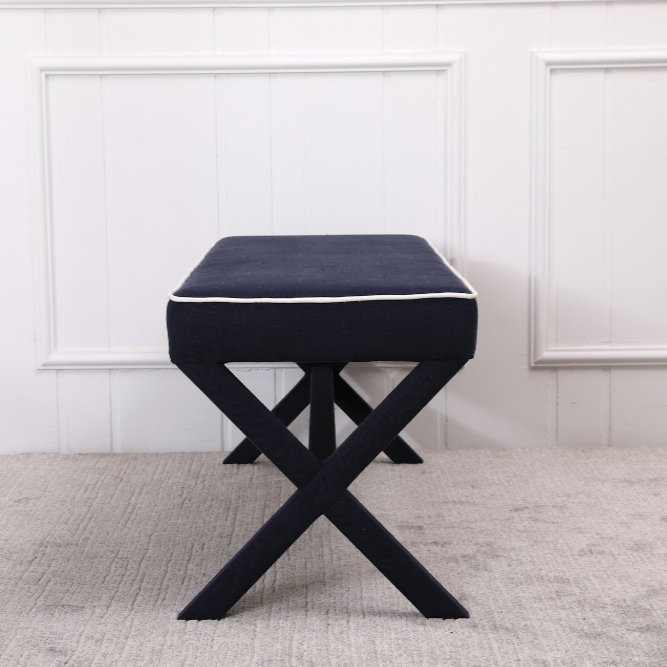 Lauren Linen Large Bench Seat