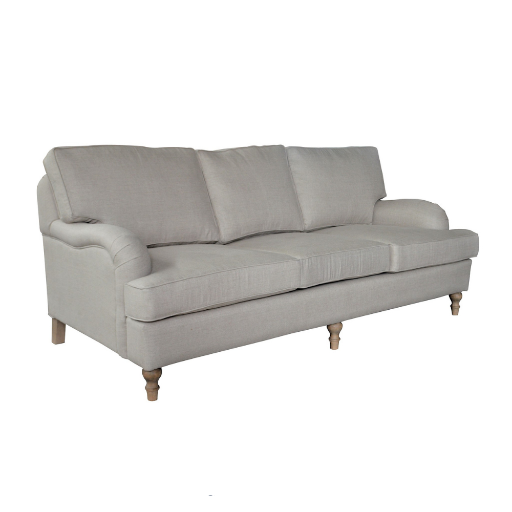 Madeline Linen 3 Seater Lounge