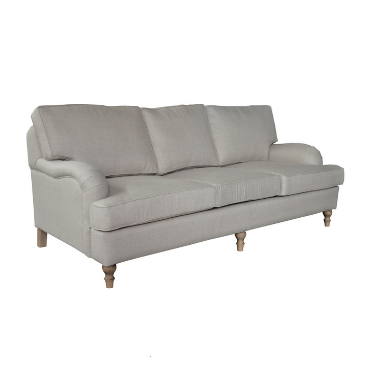Madeline Linen 3 Seater Lounge
