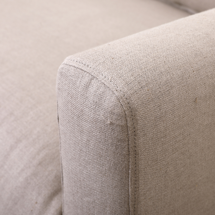 Capri Slip Cover Linen 2 Seater Lounge