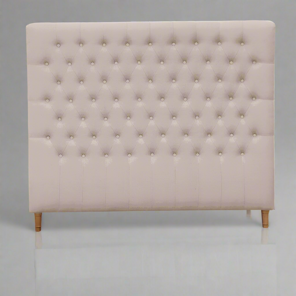 Charlotte Chesterfield Linen Bedhead
