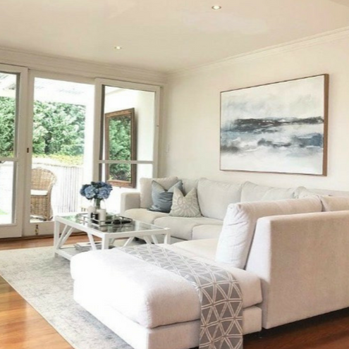 Samuel Oak And Glass Coffee Table