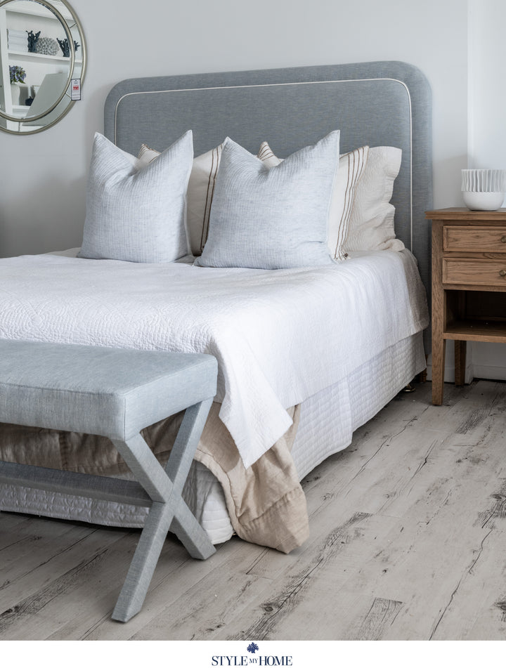Lauren Linen Large Bench Seat