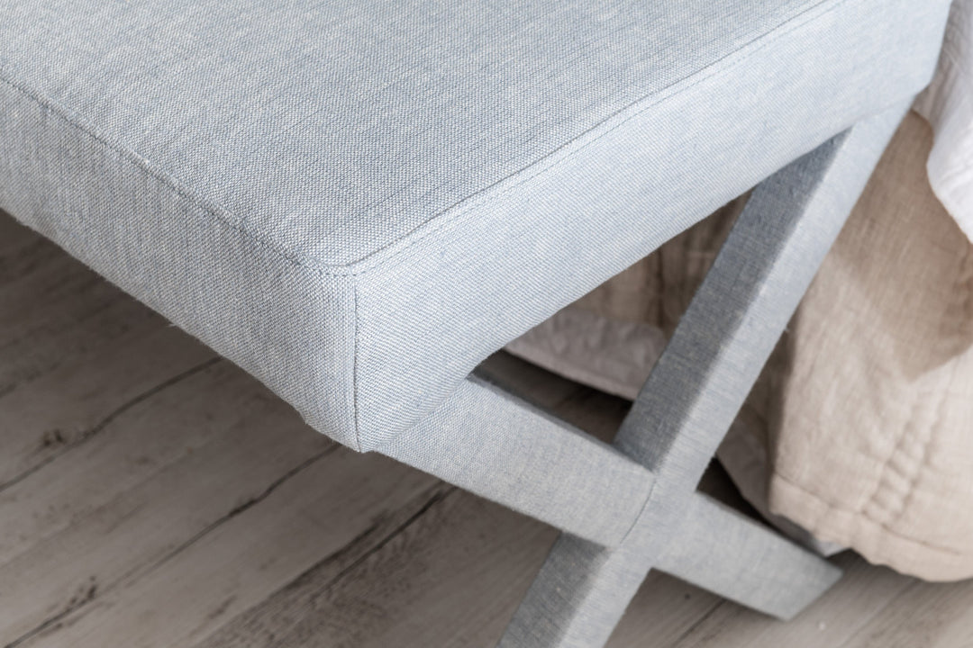 Lauren Linen Large Bench Seat