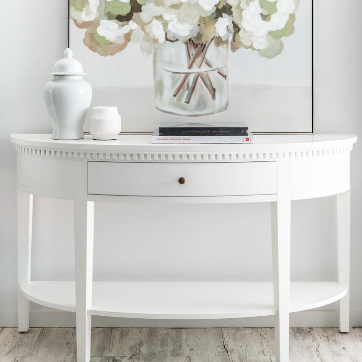 Regency Medium Curved Console Table