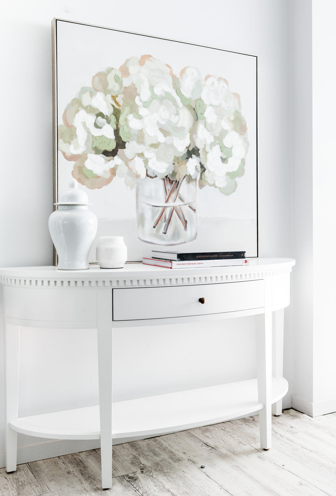 Regency Medium Curved Console Table