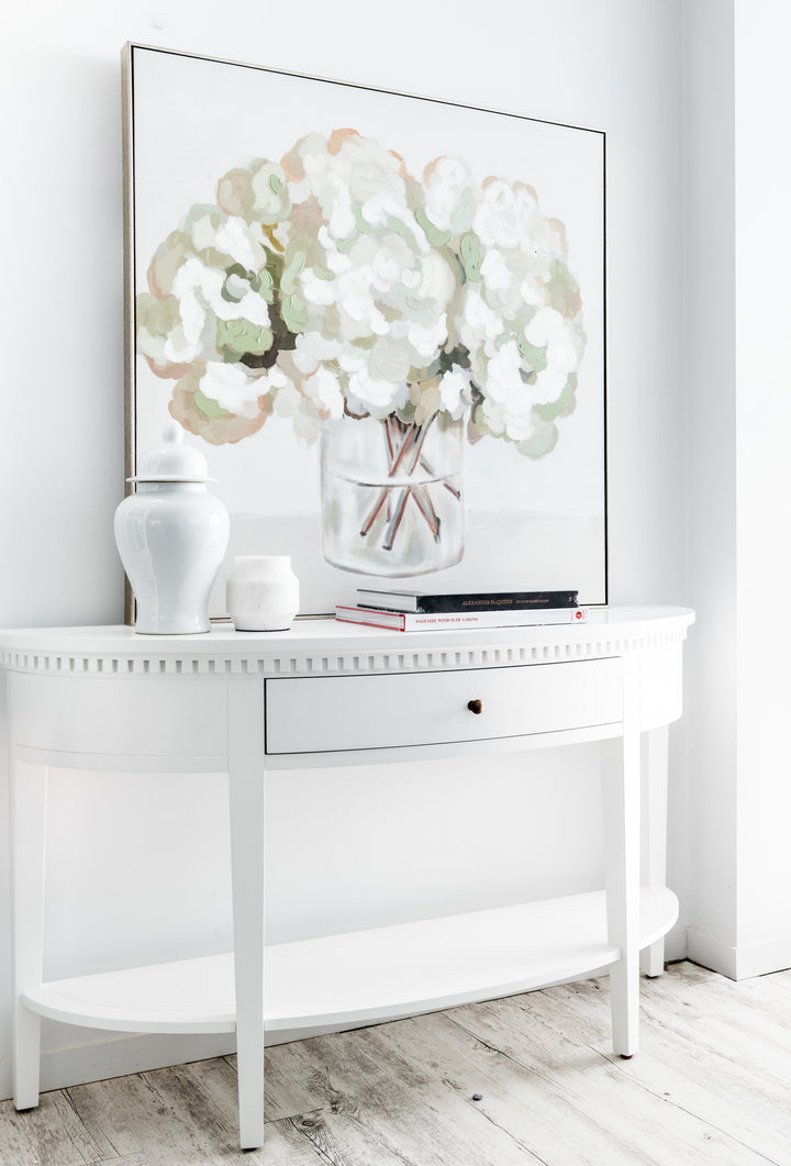 Regency Medium Curved Console Table
