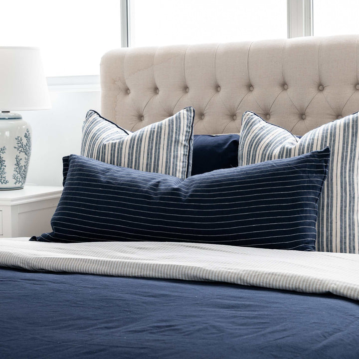 Charlotte Chesterfield Linen Bedhead
