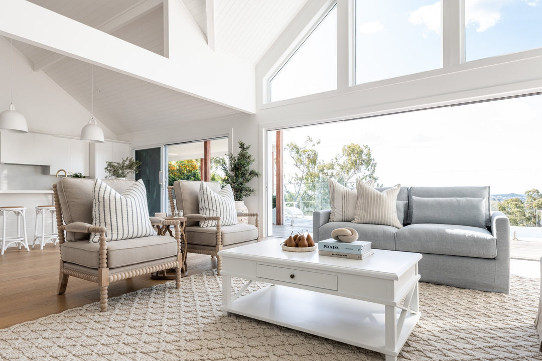 South Beach Hamptons Cross Leg Coffee Table