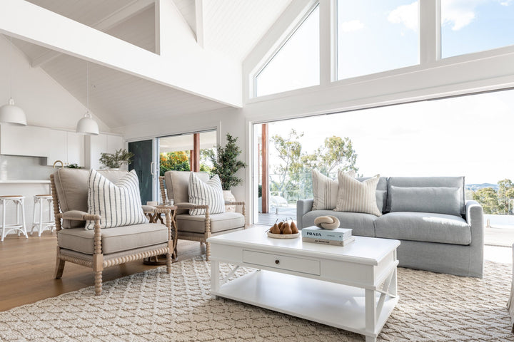 South Beach Hamptons Cross Leg Coffee Table