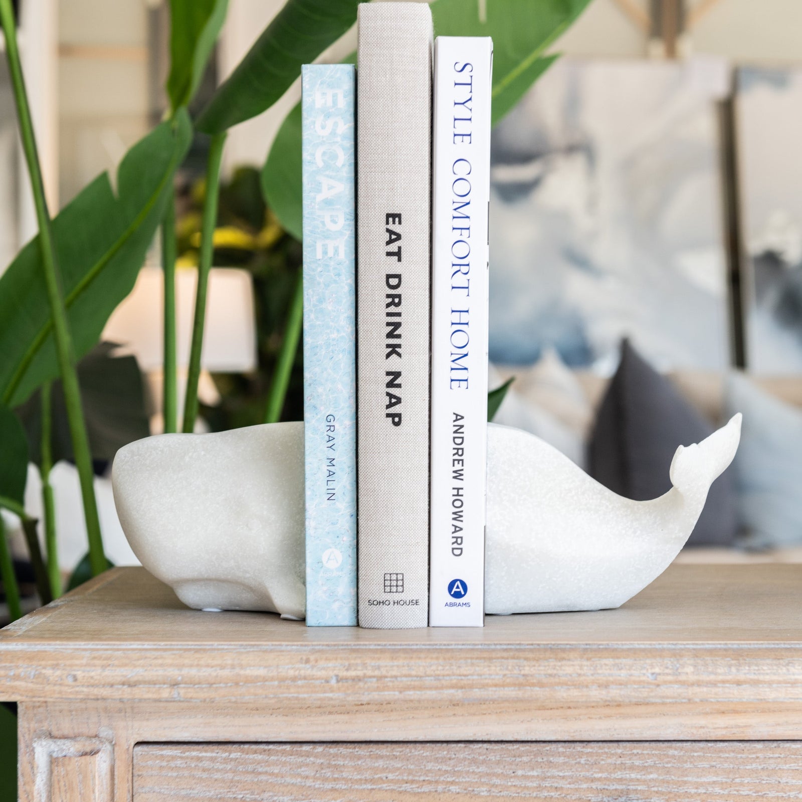 Whale Bookends