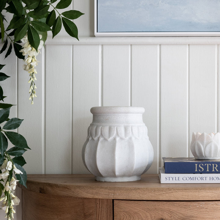 Bobbin Small Curved Console