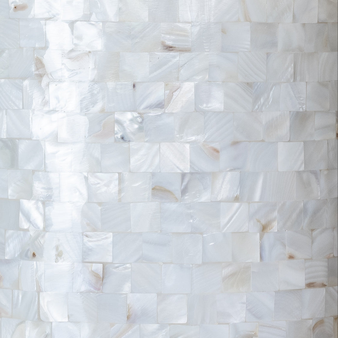 Pearl Oval Mother Of Pearl Table Lamp