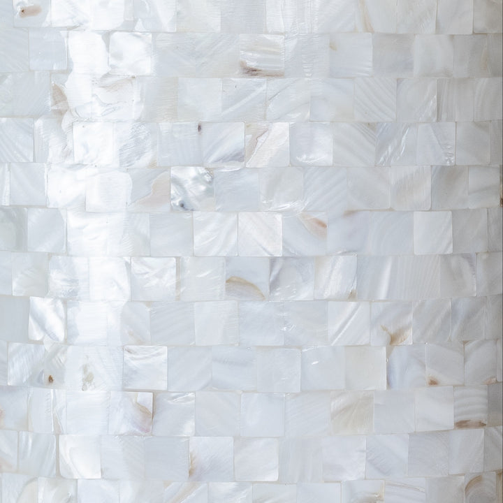 Pearl Oval Mother Of Pearl Table Lamp