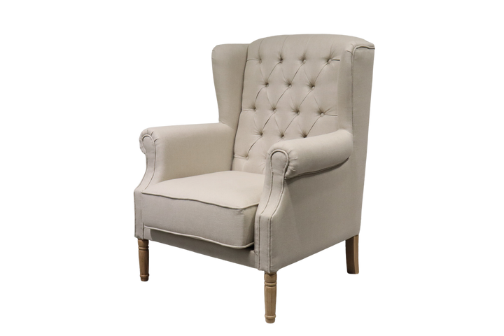 Harriet Linen Armchair