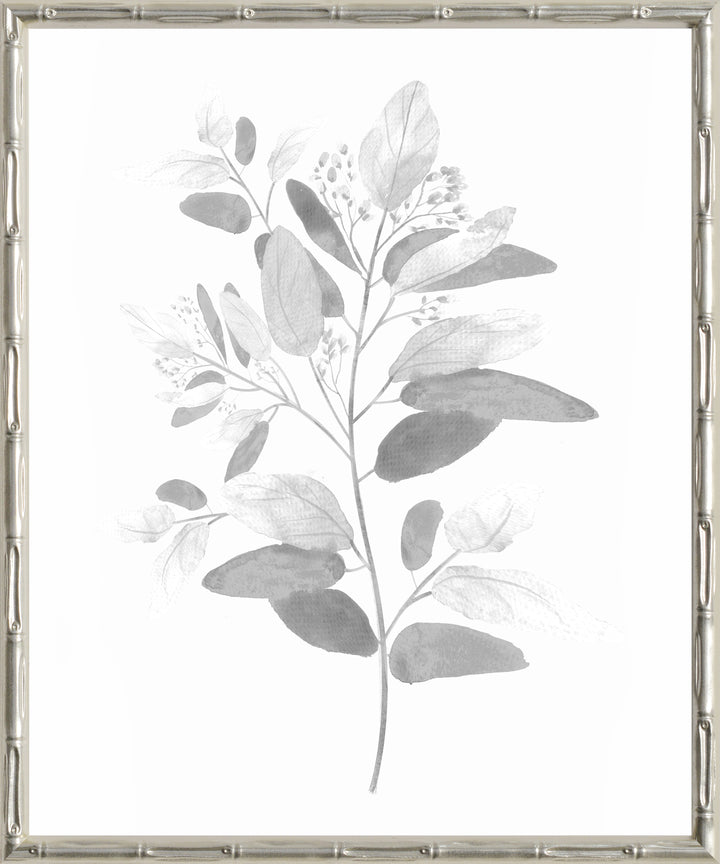 Bushland 1 Small Canvas In Bamboo Champagne Frame