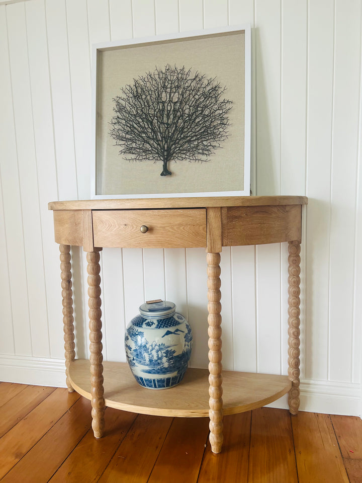 Bobbin Small Curved Console